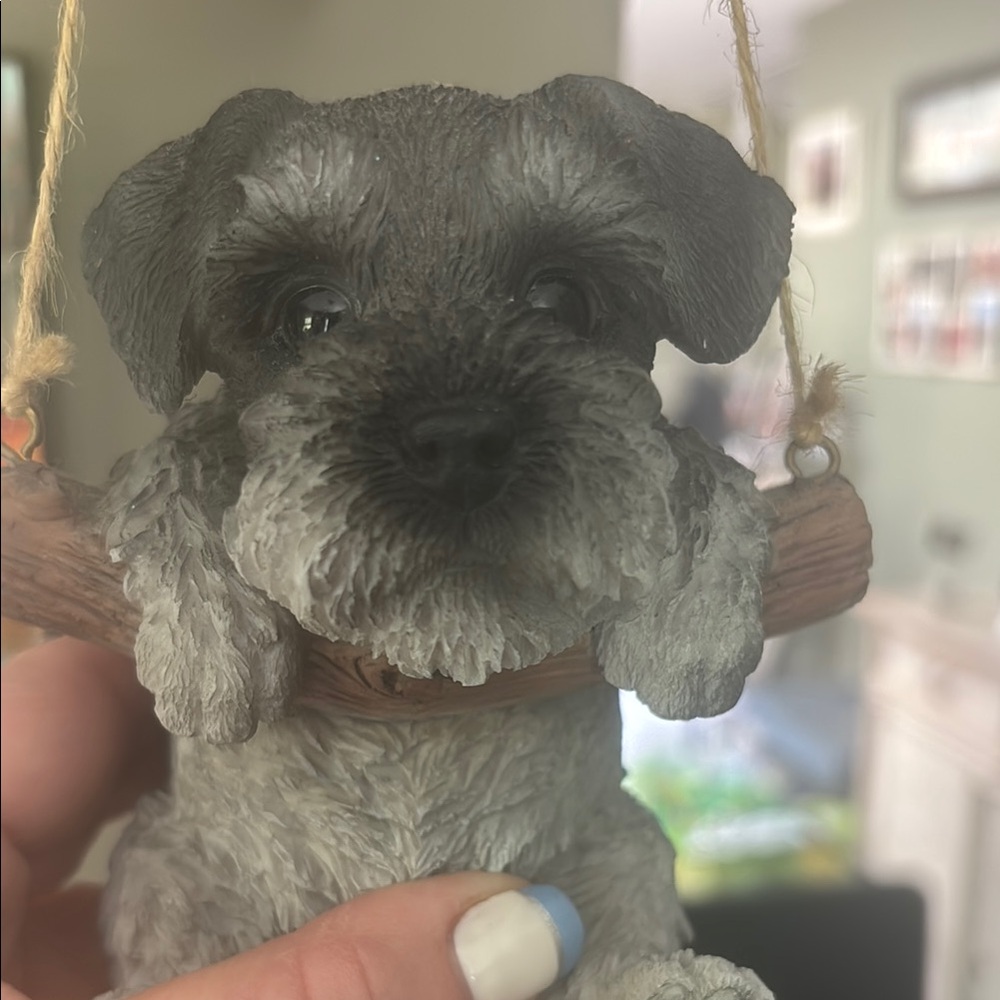 Miniature Schnauzer Ceramic Hanging Decor - Picture 7 of 9